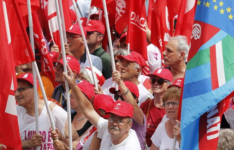 У Римі масштабні протести проти безробіття