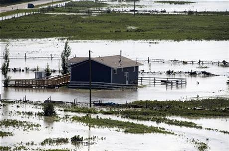 Наводнение в Канаде достигло пика