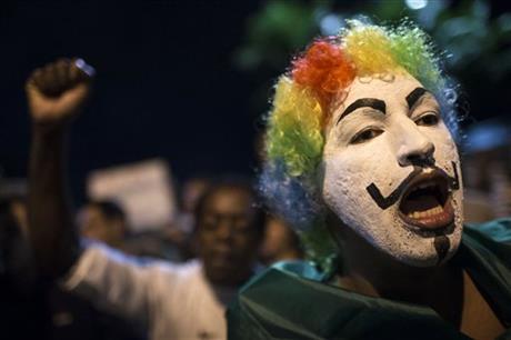 В Бразилии снова вспыхнули протесты