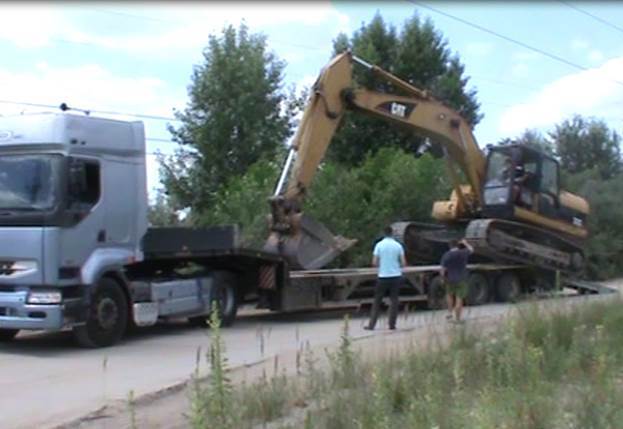 В Киеве обнаружили незаконную добычу песка