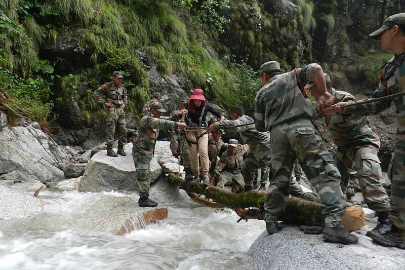 Более 10 тысяч индийцев могли погибнуть в наводнении 