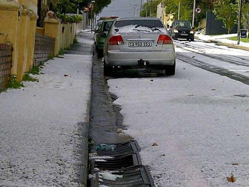 У берегов Южной Африки замерз океан