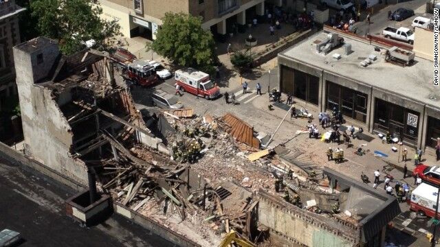 Обрушение здания в США: госпитализированы 12 человек
