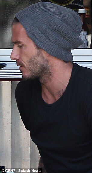 Дэвид Бекхэм нашел время для лучшего друга