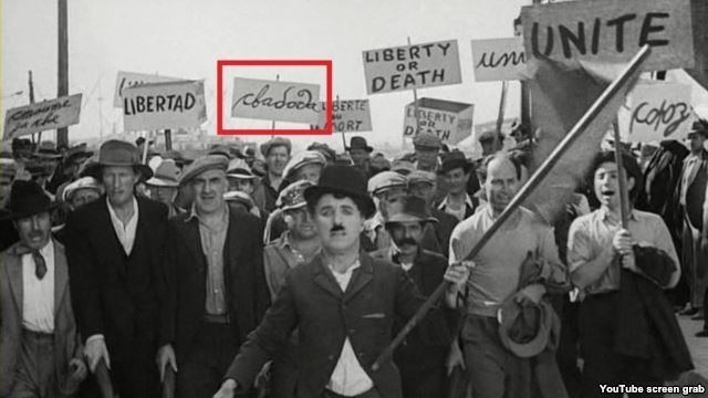 Чарли Чаплин использовал в фильмах белорусский язык