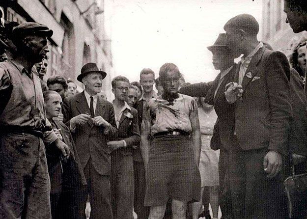 Что делали с любовницами гитлеровцев после войны