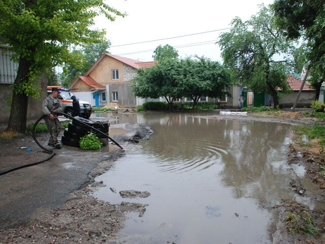 Дожди подтопили Николаевщину