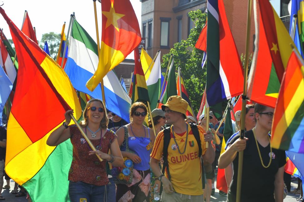 Гей-парад в США стартовал от памятника Шевченко