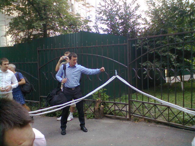 Вадима Титушко вызвали на ринг прямо перед судом