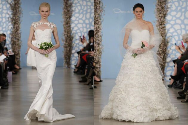Свадебные платья от Oscar de la Renta весна-2014