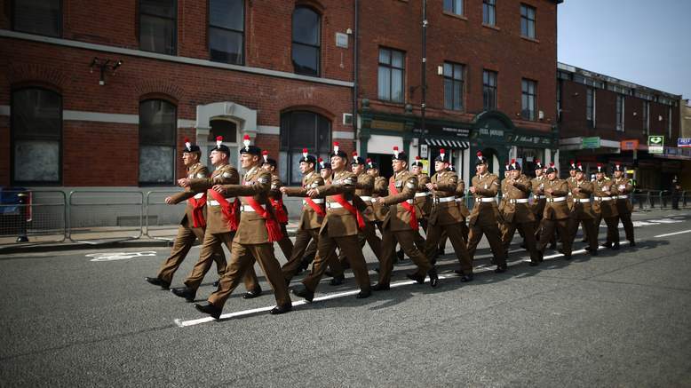 В Британии похоронили зарезанного в Лондоне солдата