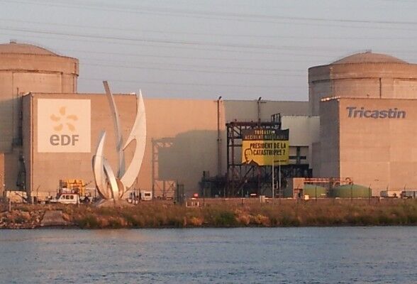 Во Франции активисты Greenpeace ворвались на АЭС 