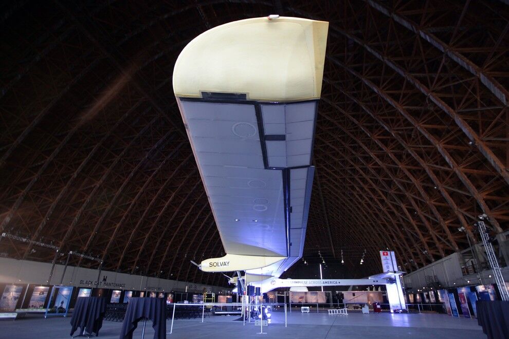 Самолет  Solar Impulse завершил испытания над США