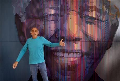 Художники намалювали портрети Мандели до його дня народження