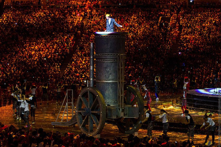 Церемония закрытия Универсиады