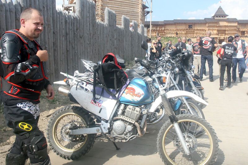 Байкеры в "Киевской Руси"