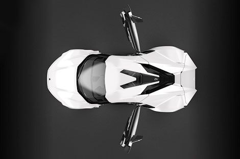 Первый арабский суперкар отличится конструкцией дверей