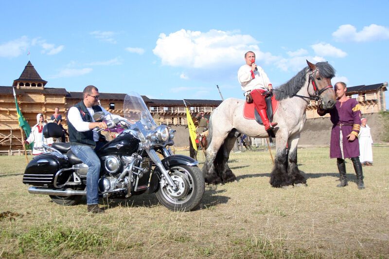 Байкеры в "Киевской Руси"