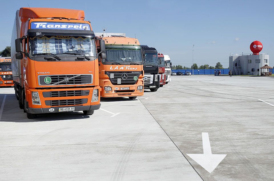 Возле Киева открыли TIR-паркинг