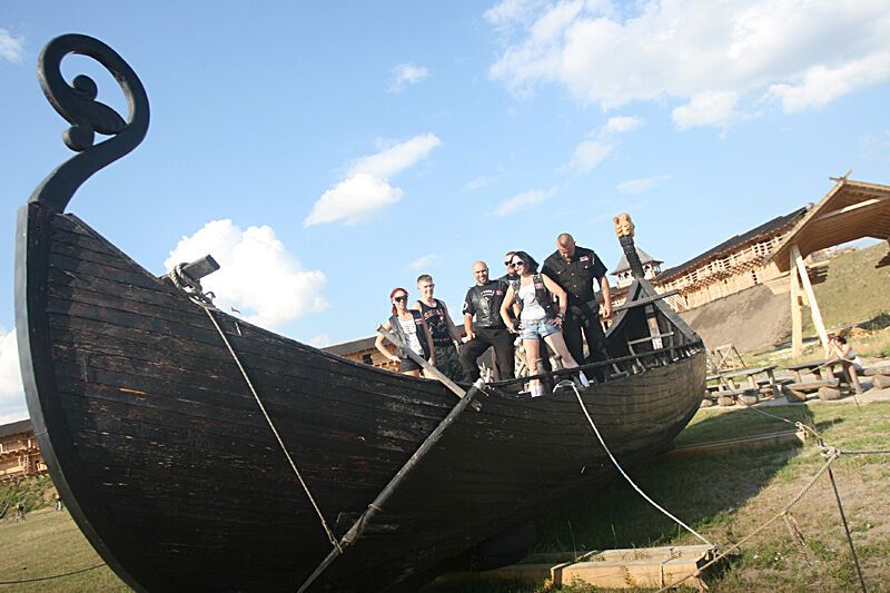 Байкеры в "Киевской Руси"