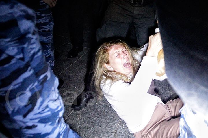 Милиция прокомментировала ночную потасовку на Майдане