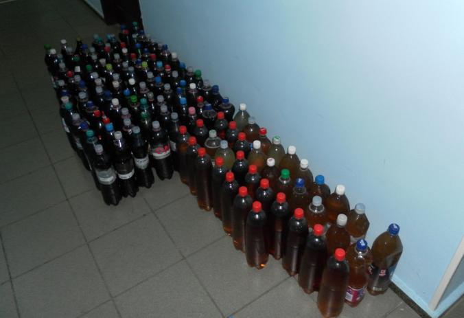 Молдаване в двух поездах везли почти 250 литров вина