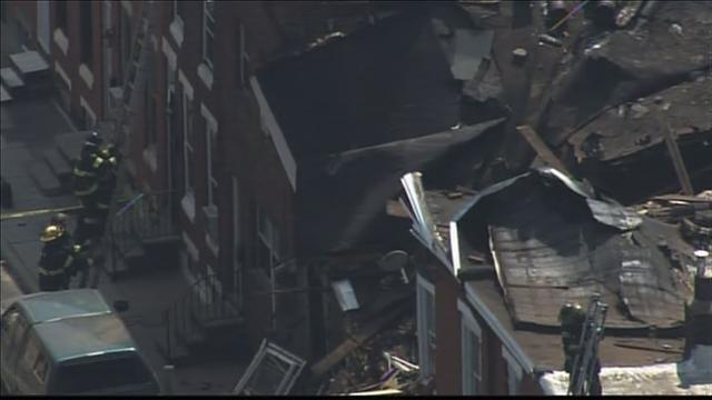 Обрушение дома в Филадельфии: есть пострадавшие
