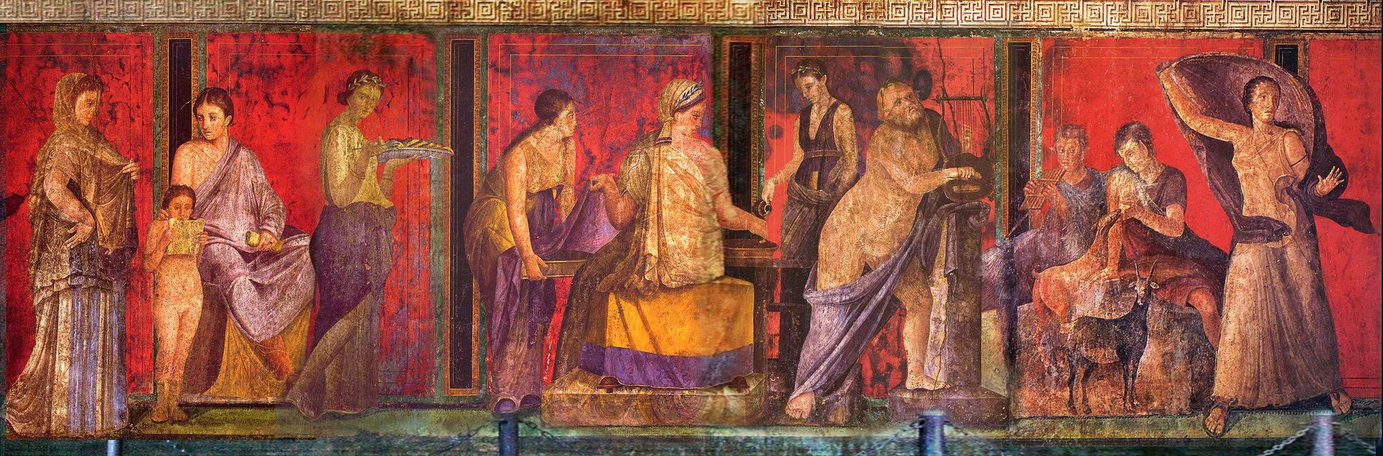 Фрески в Помпеях почистят лазером