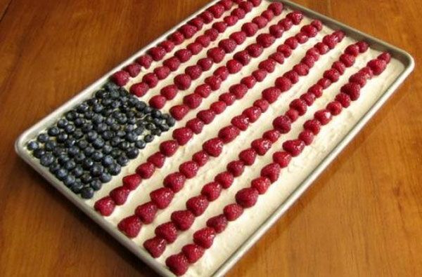 Патриотические блюда Дня независимости США. Фото
