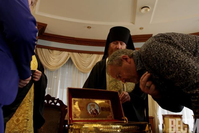 В Украину привезли мощи крестителя Руси князя Владимира