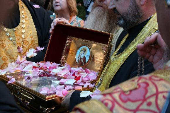 В Украину привезли мощи крестителя Руси князя Владимира