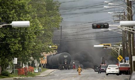 Взрыв поезда с нефтью в Канаде: первая жертва