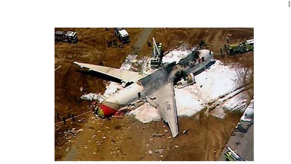 Літак розбився при посадці в аеропорту Сан-Франциско