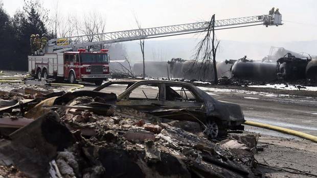 Збільшилася кількість жертв катастрофи поїзда в Канаді