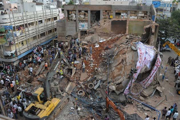 Обвалення готелю в Індії: 11 людей загинули