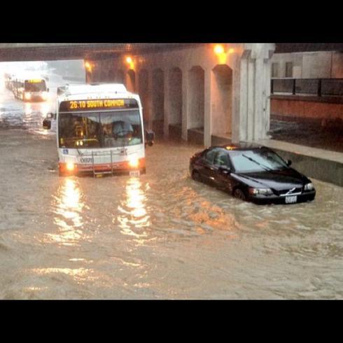 Торонто ушло под воду