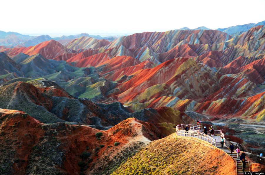 За 24 млн лет в Китае сформировались радужные горы