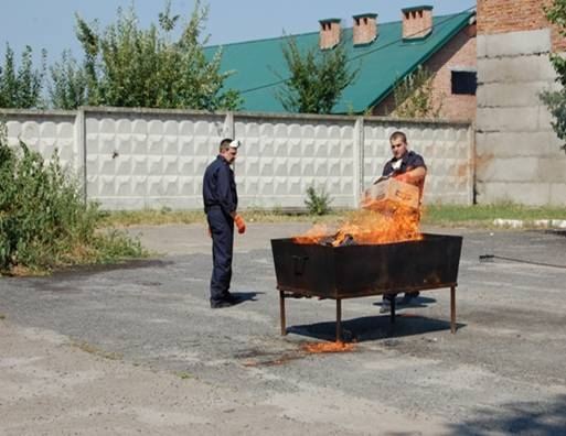 Во Львове сожгли наркотиков на 700 тысяч гривен