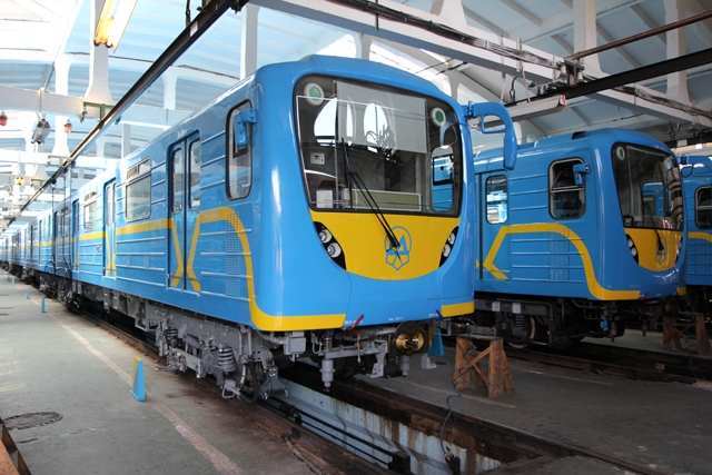 Ко Дню Незалежности в киевском метро пустят новые поезда
