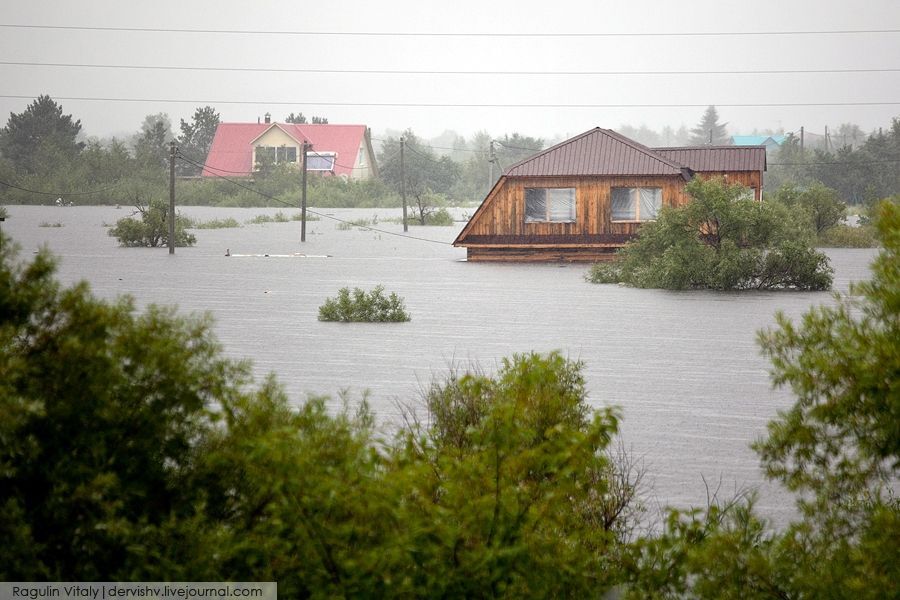 Повінь в Благовєщенську