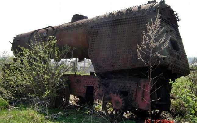 У Румунії вкрали і розпиляли на металобрухт бронепоїзд часів ВВВ