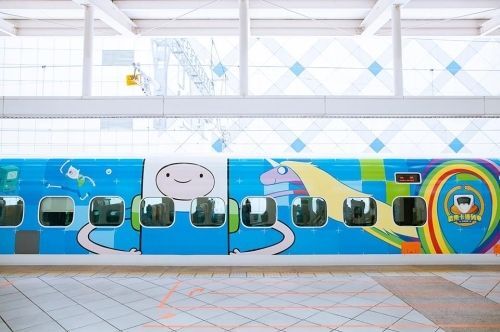 На Тайвані запустили мультяшний поїзд