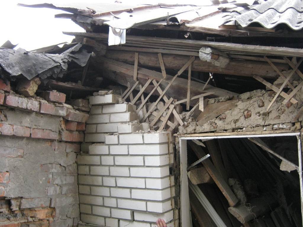 На Киевщине взрывом разрушен жилой дом