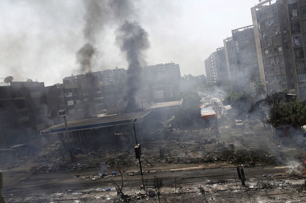 Уличные бои в Каире