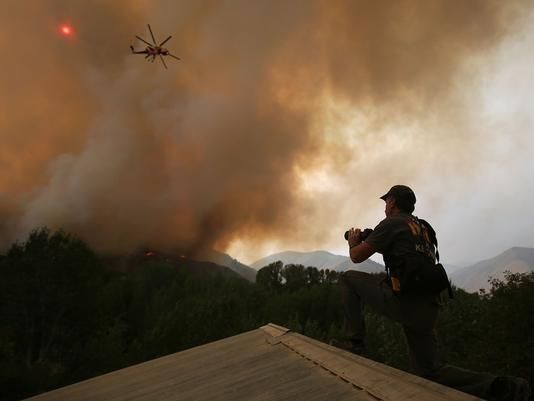 В Айдахо бушуют лесные пожары: более 2 тысяч человек эвакуировали