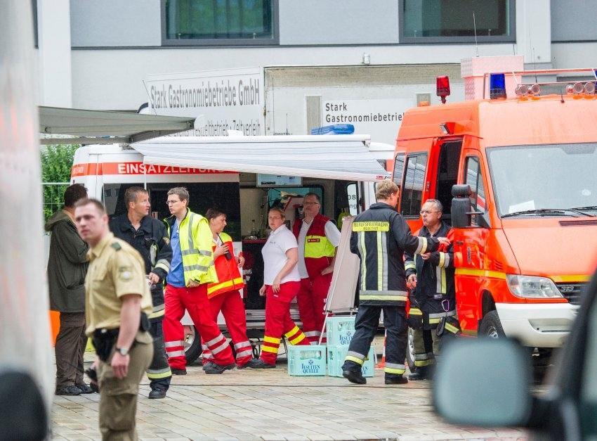 В Германии мужчина взял заложников, ожидая приезда Меркель