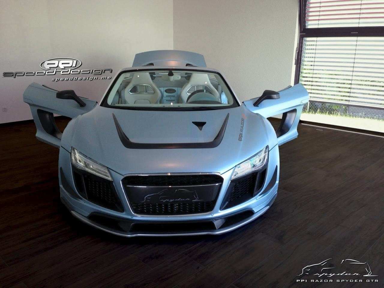 Audi R8 оснастят дырявыми дверьми