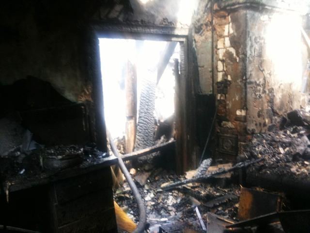 В пожаре на Житомирщине погиб 3-летний ребенок