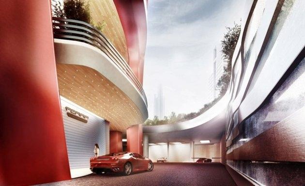 В Сингапуре появится небоскреб в стиле Ferrari