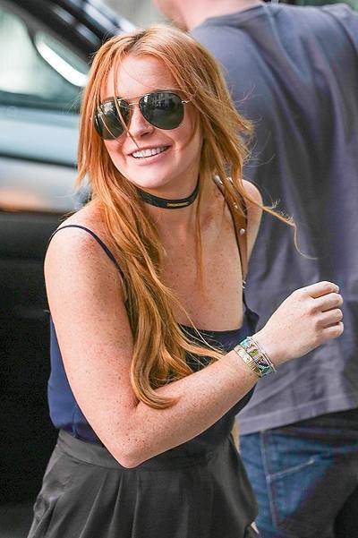 Линдсей Лохан начинает новую жизнь с нового гардероба